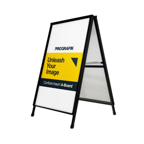 ProGrafik corflute insert a-board black frame, daciabb, corflute insert a-frames